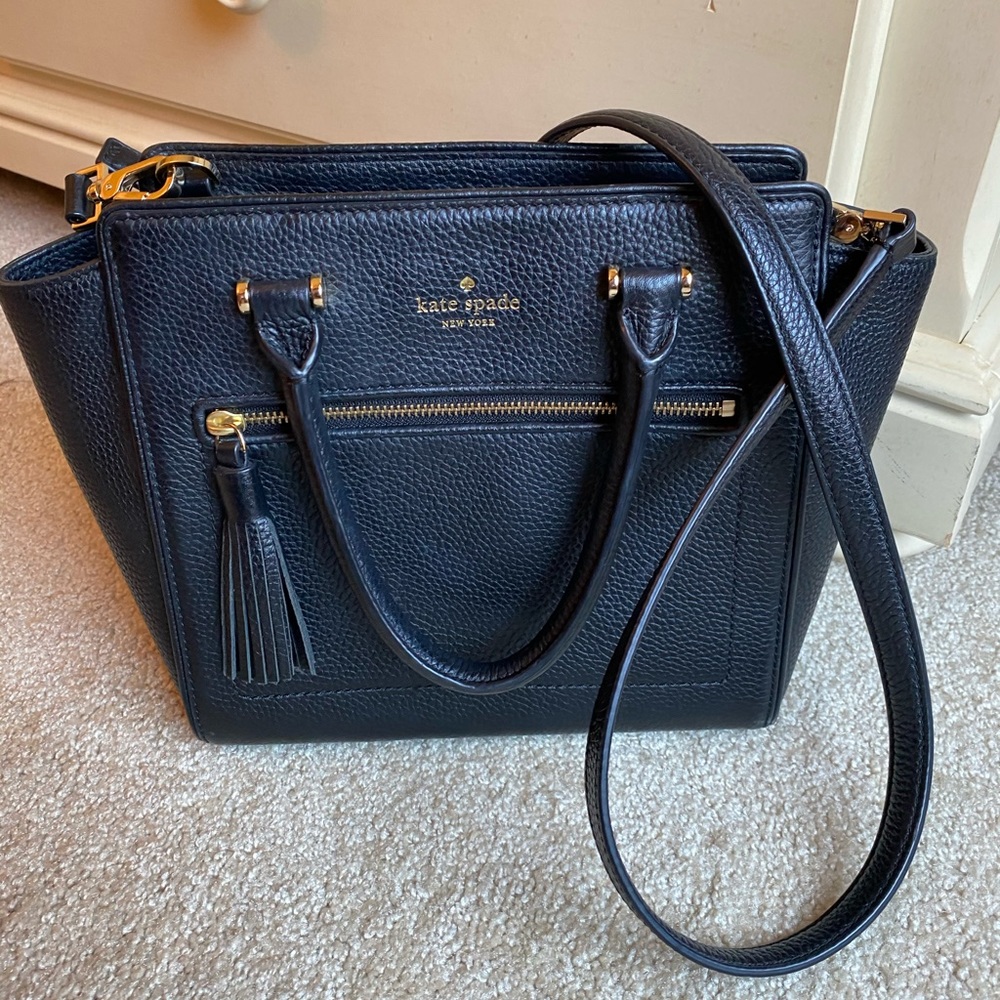 Kate Spade Allyn Chester Street Small Black Purse